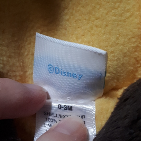 Disney Lion king baby 0-3M winter fleece suit - Picture 11 of 13